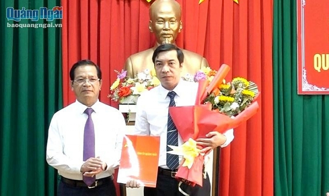 Quảng Ngãi, Bạc Liêu có nhân sự, lãnh đạo mới quang ngai bac lieu co nhan su lanh dao moi