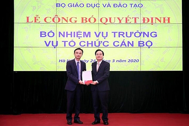 bo cong an bo giao duc va dao tao dieu dong bo nhiem lanh dao moi