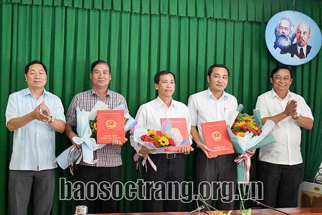 Tin bổ nhiệm nhân sự mới tại Sóc Trăng, Ninh Thuận tin bo nhiem nhan su moi tai soc trang ninh thuan