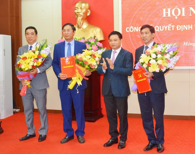 tin bo nhiem nhan su lanh dao moi tai quang ninh va long an