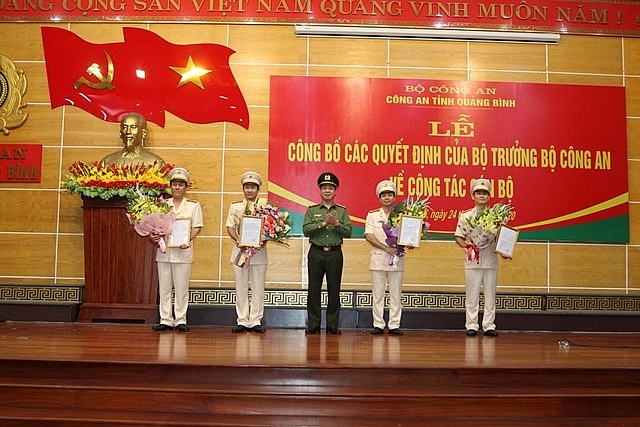 dieu dong bo nhiem lanh dao moi bo cong an bo quoc phong