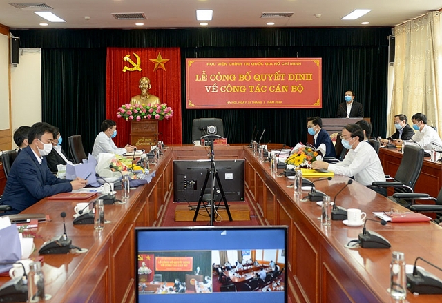 Bổ nhiệm nhân sự mới Học viện Chính trị quốc gia Hồ Chí Minh bo nhiem nhan su moi hoc vien chinh tri quoc gia ho chi minh