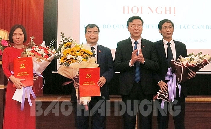 Tin nhân sự, lãnh đạo mới tại Nam Định, Hải Dương Tin nhân sự, lãnh đạo mới tại Nam Định, Hải Dương