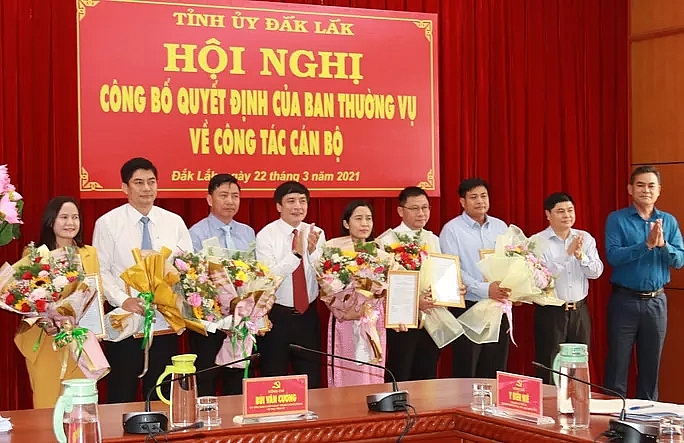 TP.HCM, Nghệ An, Đắk Lắk bổ nhiệm nhân sự mới