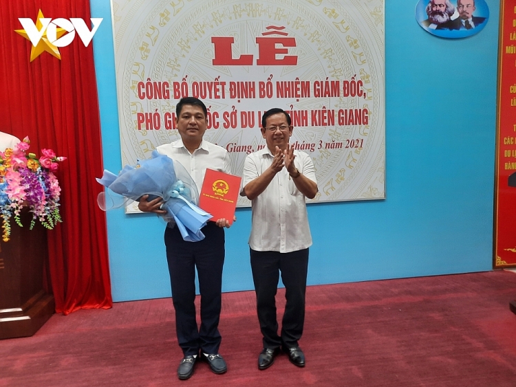 Ông Bùi Quốc Thái giữ chức Giám đốc Sở Du lịch Kiên Giang Ông Bùi Quốc Thái giữ chức Giám đốc Sở Du lịch Kiên Giang
