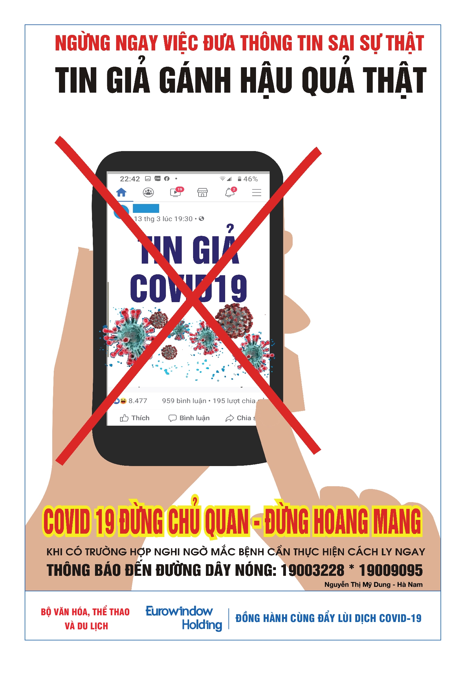 Eurowindow Holding tài trợ 5 tỷ chung tay phòng, chống dịch COVID-19 eurowindow holding tai tro 5 ty chung tay phong chong dich covid 19