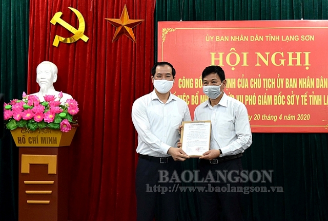 Tin điều động, bổ nhiệm lãnh đạo mới tại Lạng Sơn, Ninh Bình tin dieu dong bo nhiem lanh dao moi tai lang son ninh binh