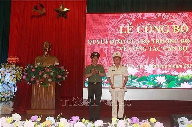 Lạng Sơn, Hưng Yên, Thái Nguyên có tân Giám đốc, Phó Giám đốc Công an tỉnh lang son hung yen thai nguyen co tan giam doc pho giam doc cong an tinh