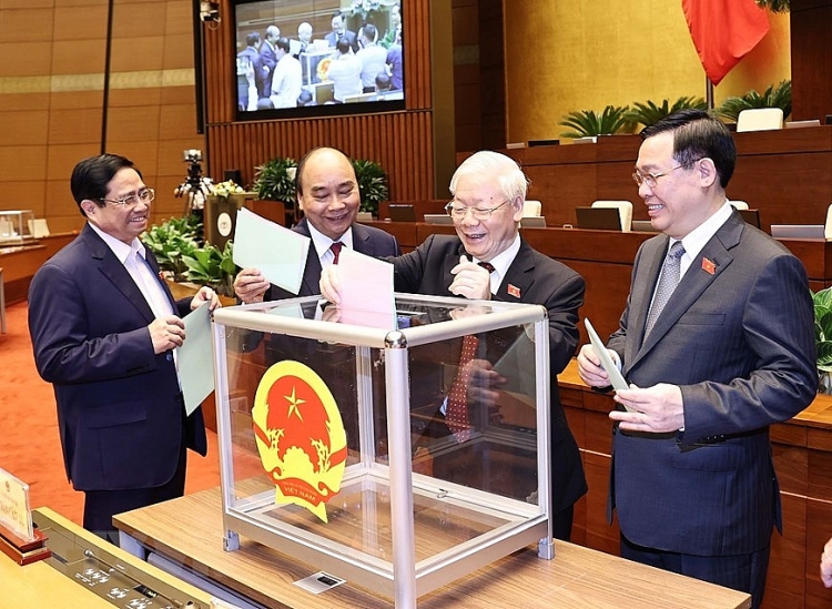 Bà Võ Thị Ánh Xuân được bầu làm Phó Chủ tịch nước Bà Võ Thị Ánh Xuân được bầu làm Phó Chủ tịch nước