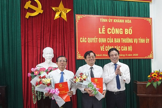 Khánh Hoà, An Giang, Đồng Nai bổ nhiệm nhân sự, lãnh đạo mới khanh hoa an giang dong nai bo nhiem nhan su lanh dao moi
