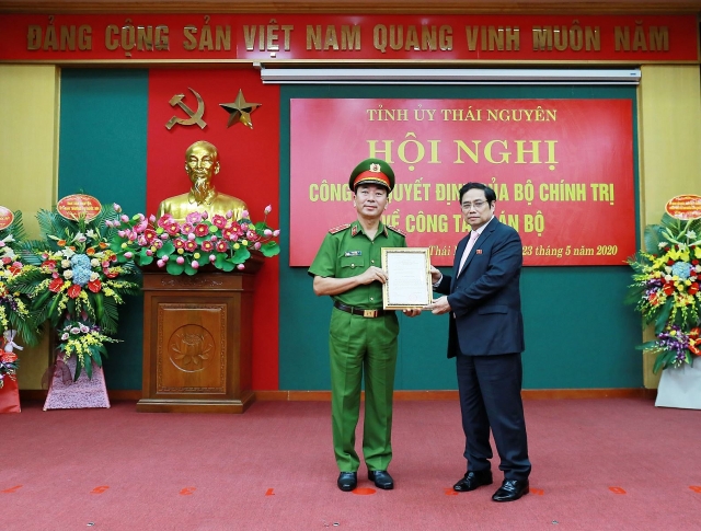 Bà Nguyễn Thanh Hải giữ chức Bí thư Tỉnh uỷ Thái Nguyên thay ông Trần Quốc Tỏ ba nguyen thanh hai giu chuc bi thu tinh uy thai nguyen thay ong tran quoc to