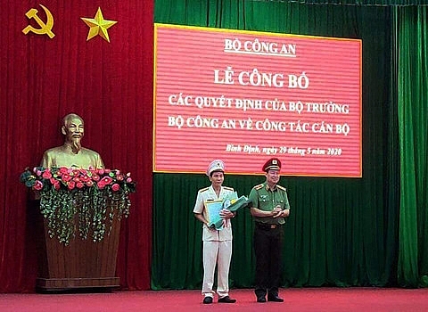 Chân dung Đại tá Võ Đức Nguyện - tân Giám đốc Công an Bình Định chan dung dai ta vo duc nguyen tan giam doc cong an binh dinh