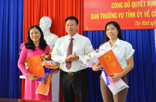 Điều động, bổ nhiệm nhân sự mới tại Kon Tum, Tây Ninh dieu dong bo nhiem nhan su moi tai kon tum tay ninh
