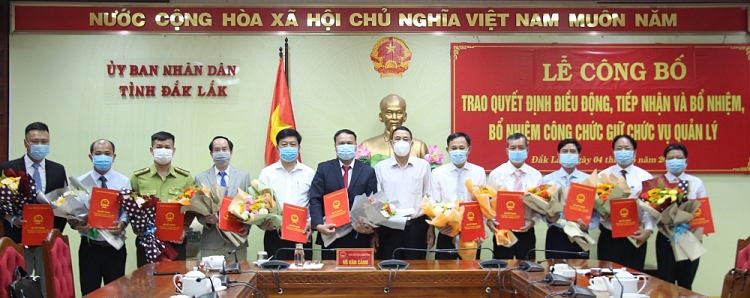 Đà Nẵng, Thái Nguyên, Đắk Lắk bổ nhiệm nhân sự lãnh đạo mới Đà Nẵng, Thái Nguyên, Đắk Lắk bổ nhiệm nhân sự lãnh đạo mới