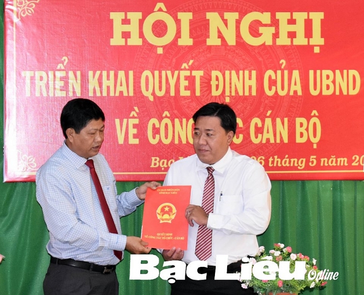 Bổ nhiệm nhân sự lãnh đạo mới tại TP.HCM, Bạc Liêu, Điện Biên Bổ nhiệm nhân sự lãnh đạo mới tại TP.HCM, Bạc Liêu, Điện Biên