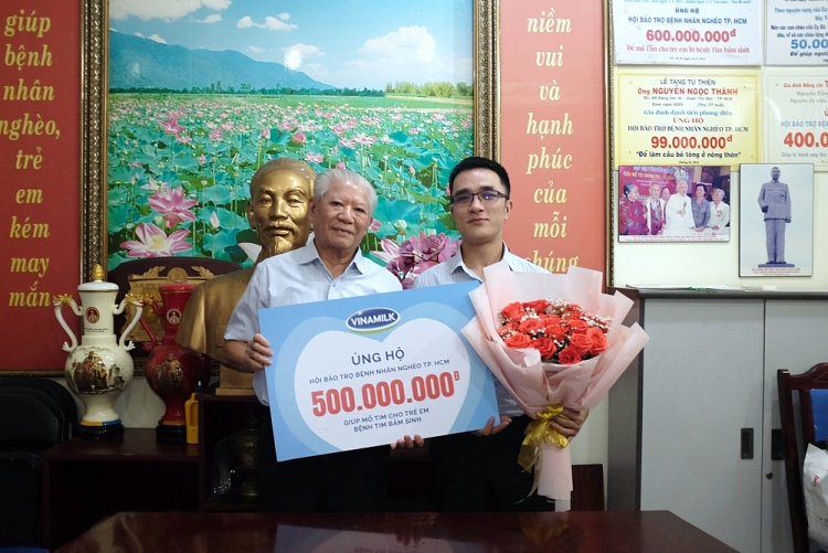Hơn 1.200 bệnh nhân nghèo đã được Vinamilk hỗ trợ phẫu thuật tim và mắt Hơn 1.200 bệnh nhân nghèo đã được Vinamilk hỗ trợ phẫu thuật tim và mắt