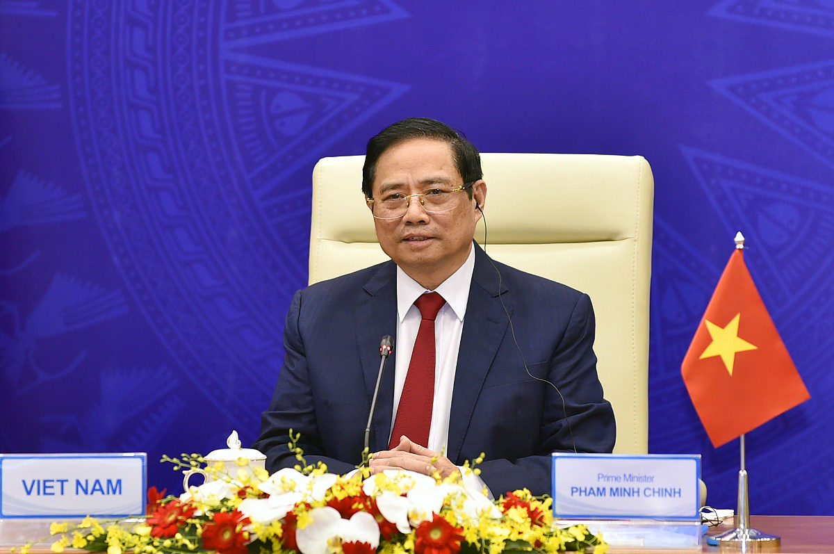 Thủ tướng Phạm Minh Chính đề xuất 5 phương châm, 6 nội dung để chung tay xây dựng châu Á hậu COVID-19 Thủ tướng Phạm Minh Chính đề xuất 5 phương châm, 6 nội dung để chung tay xây dựng châu Á hậu COVID-19