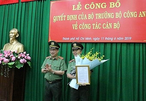 bo cong an bo nhiem dieu dong nhan su moi