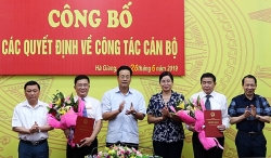 ha noi bo nhiem va bo nhiem lai nhieu lanh dao so nganh