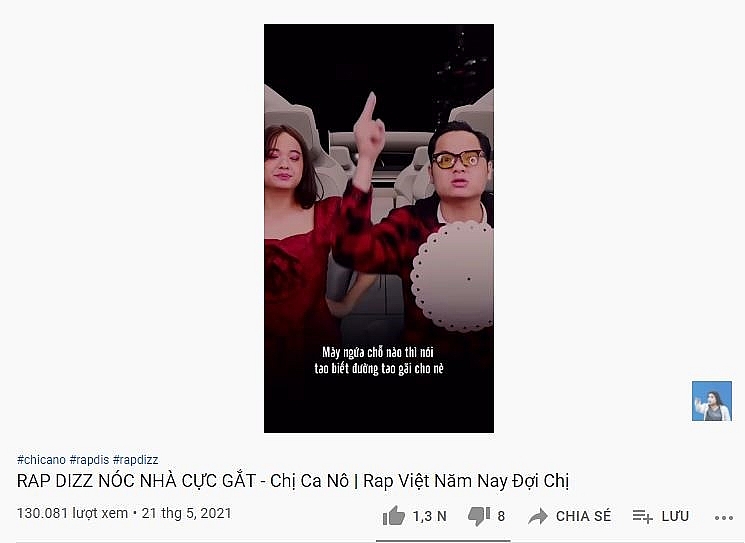 Những lời bắn rap chất lừ của vợ chồng chị Ca Nô Những lời bắn rap chất lừ của vợ chồng chị Ca Nô