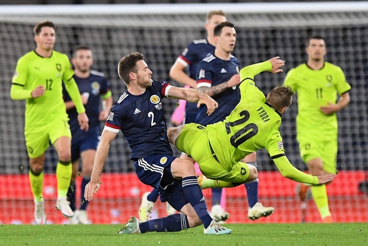 Scotland vs Séc được đánh giá là trận đấu khá cân bằng