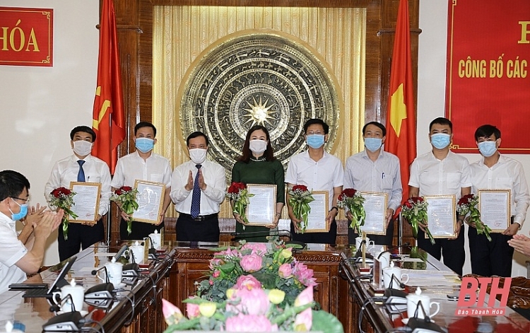 Thanh Hóa bổ nhiệm nheieuf nhân sự mới Thanh Hóa bổ nhiệm nheieuf nhân sự mới