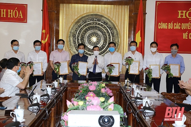 Thanh Hóa bổ nhiệm nheieuf nhân sự mới Thanh Hóa bổ nhiệm nheieuf nhân sự mới
