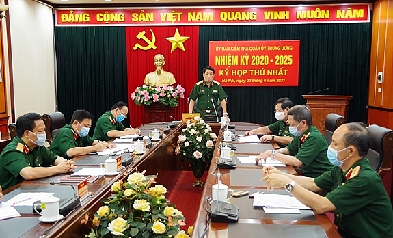 Đại tướng Lương Cường phát biểu tại hội nghị (Ảnh: VGP) Đại tướng Lương Cường phát biểu tại hội nghị (Ảnh: VGP)