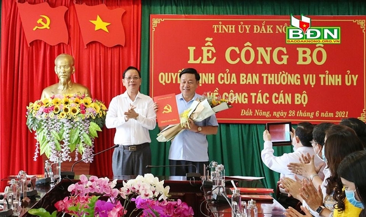 Đắk Nông bổ nhiệm mới Đắk Nông bổ nhiệm mới