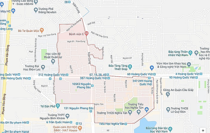 Hà Nội: Địa giới quận Cầu Giấy, Nam - Bắc Từ Liêm được điều chỉnh thế nào? ha noi se dieu chinh dia gioi 3 quan cau giay nam bac tu liem