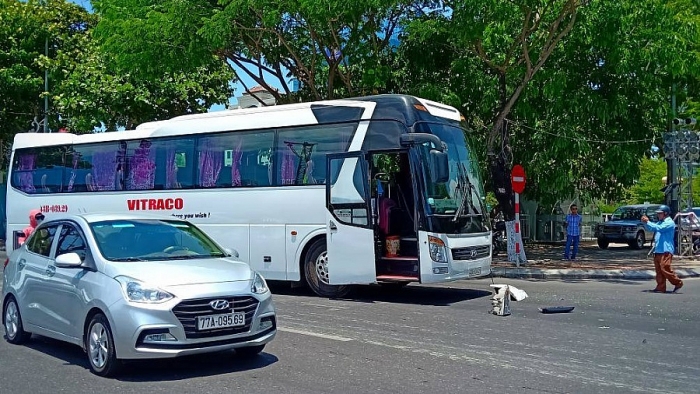 Từ 1/9, Đà Nẵng cấm xe khách trên 30 chỗ vào trung tâm giờ cao điểm tu 19 da nang cam xe khach tren 30 cho vao trung tam gio cao diem