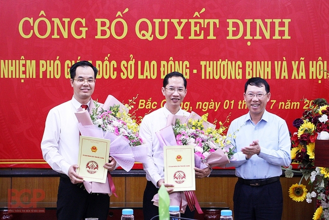 Bắc Giang Tiền Giang Trà Vinh bổ nhiệm nhân sự mới bac giang tien giang tra vinh bo nhiem nhan su moi