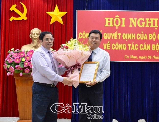 Chân dung ông Nguyễn Tiến Hải tân Bí thư Tỉnh uỷ Cà Mau chan dung ong nguyen tien hai tan bi thu tinh uy ca mau