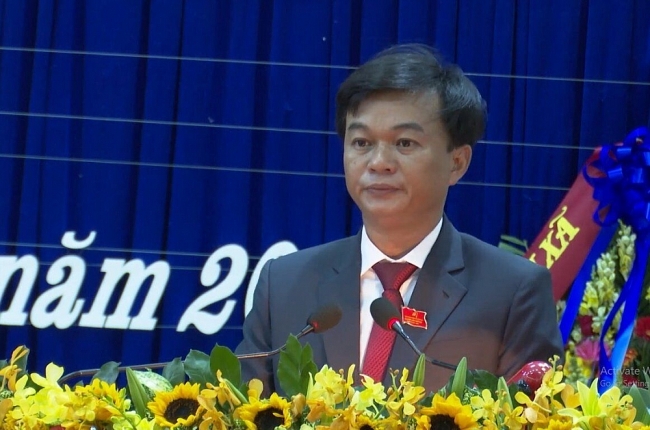 Ông Nguyễn Chiến Thắng - tân Bí thư Thành ủy Đông Hà (Ảnh: VGP) 3623 dong ha copy