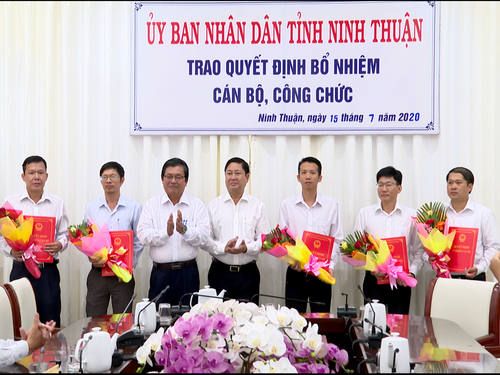 Bổ nhiệm nhân sự mới TP HCM Ninh Thuận Bà Rịa Vũng Tàu bo nhiem nhan su moi tphcm ninh thuan ba ria vung tau