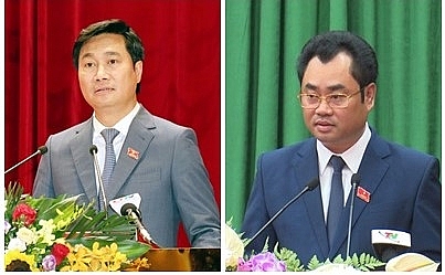Chủ tịch UBND tỉnh Quảng Ninh Nguyễn Tường Văn (ảnh trái) và Chủ tịch UBND tỉnh Thái Nguyên Trịnh Việt Hùng (ảnh phải) (Ảnh: VGP) Chủ tịch UBND tỉnh Quảng Ninh Nguyễn Tường Văn (ảnh trái) và Chủ tịch UBND tỉnh Thái Nguyên Trịnh Việt Hùng (ảnh phải) (Ảnh: VGP)