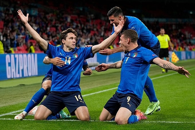 Hành trình lên ngôi vô địch EURO 2020 của Italia Hành trình lên ngôi vô địch EURO 2020 của Italia