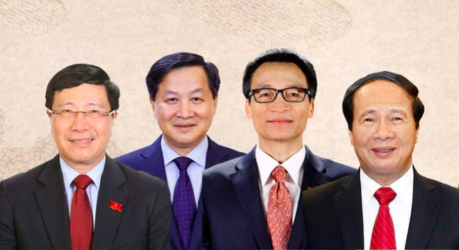 Quốc hội phê chuẩn 4 phó thủ tướng và 22 bộ trưởng, trưởng ngành khóa mới Quốc hội phê chuẩn 4 phó thủ tướng và 22 bộ trưởng, trưởng ngành khóa mới