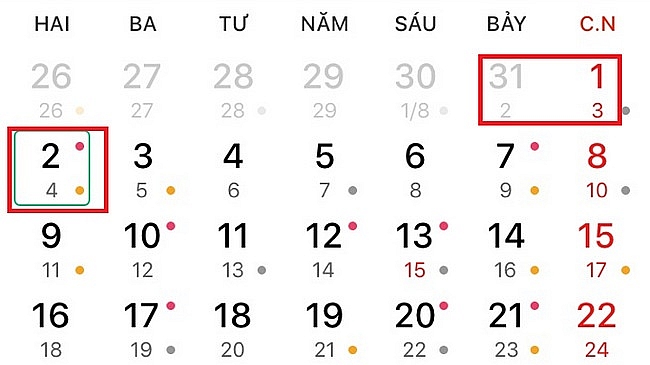 Quốc khánh năm nay (2/9/2019) được nghỉ bao nhiêu ngày? quoc khanh nam nay 292019 duoc nghi bao nhieu ngay