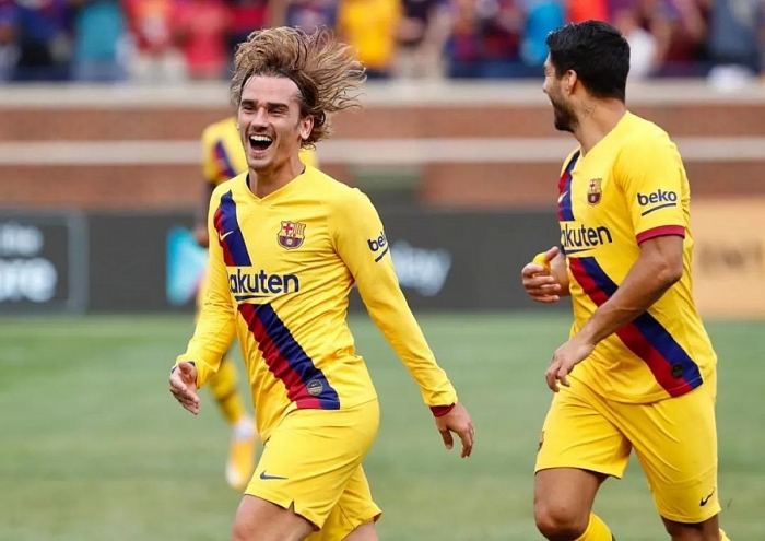 Video: "Bom tấn" 120 triệu euro Antoine Griezmann đã biết ghi bàn cho Barcelona video bom tan 120 trieu euro antoine griezmann da biet ghi ban cho barcelona
