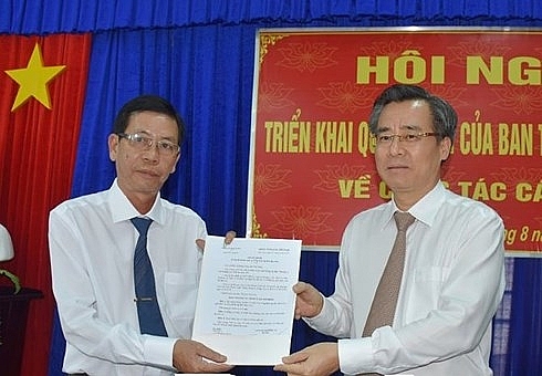 Nhân sự mới ở Bạc Liêu, Sóc Trăng và Quảng Nam nhan su moi o bac lieu soc trang va quang nam