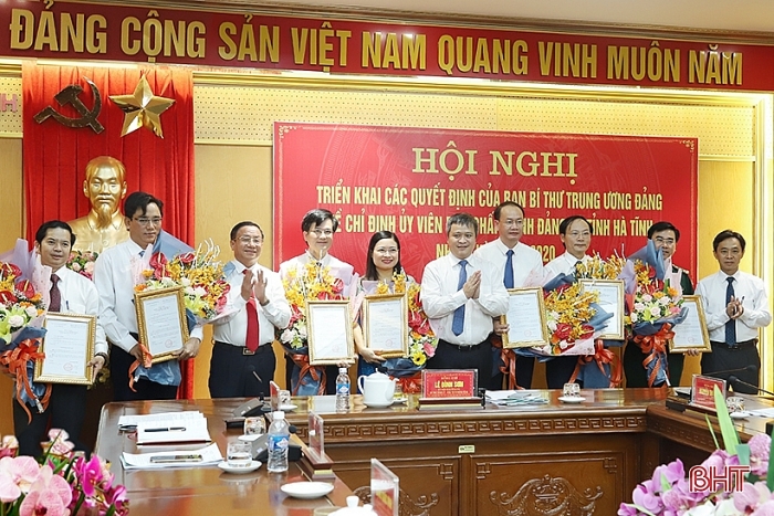 Ban Bí thư chỉ định nhân sự mới Tỉnh uỷ Hà Tĩnh ban bi thu chi dinh nhan su moi tinh uy ha tinh