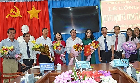 dieu dong bo nhiem nhan su moi tai 5 tinh thanh