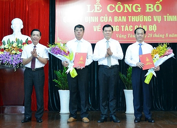 Nhân sự mới Bà Rịa - Vũng Tàu, Hải Phòng nhan su moi ba ria vung tau hai phong