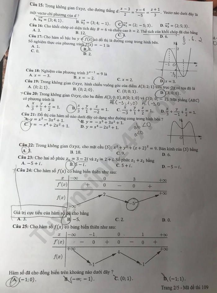 undefined 4507 de thi tot nghiep thpt mon toan 2020 ma 109 2 result 1