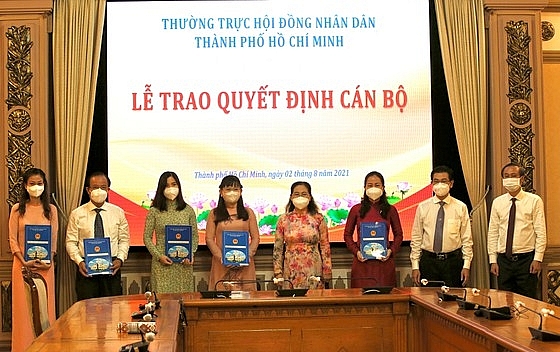 Đảng đoàn HĐND TP.HCM nhiệm kỳ 2021-2026 (Ảnh: SGGP) Đảng đoàn HĐND TP.HCM nhiệm kỳ 2021-2026 (Ảnh: SGGP)