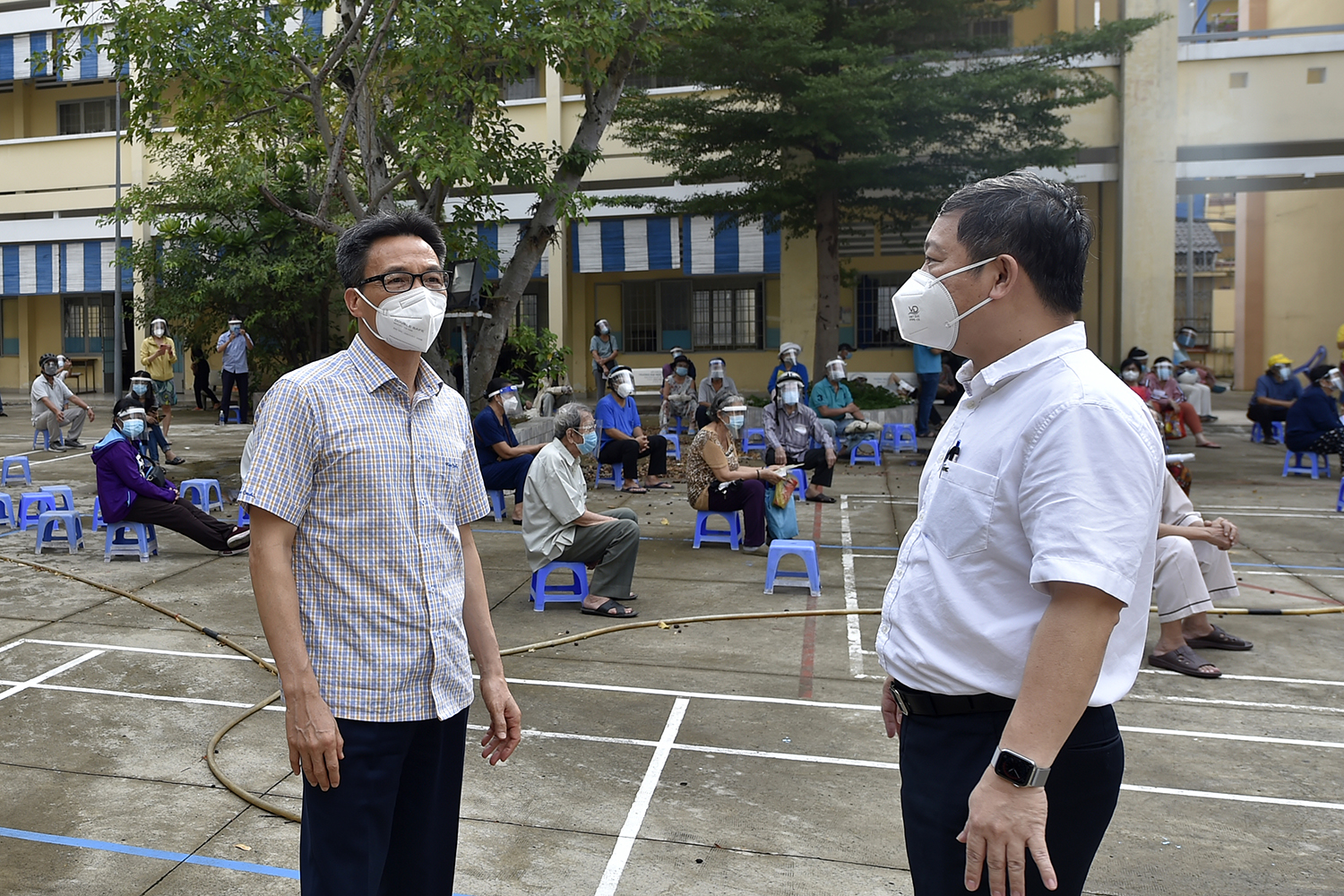 Dồn sức điều trị, tiêm chủng ở TP Hồ Chí Minh Dồn sức điều trị, tiêm chủng ở TP Hồ Chí Minh