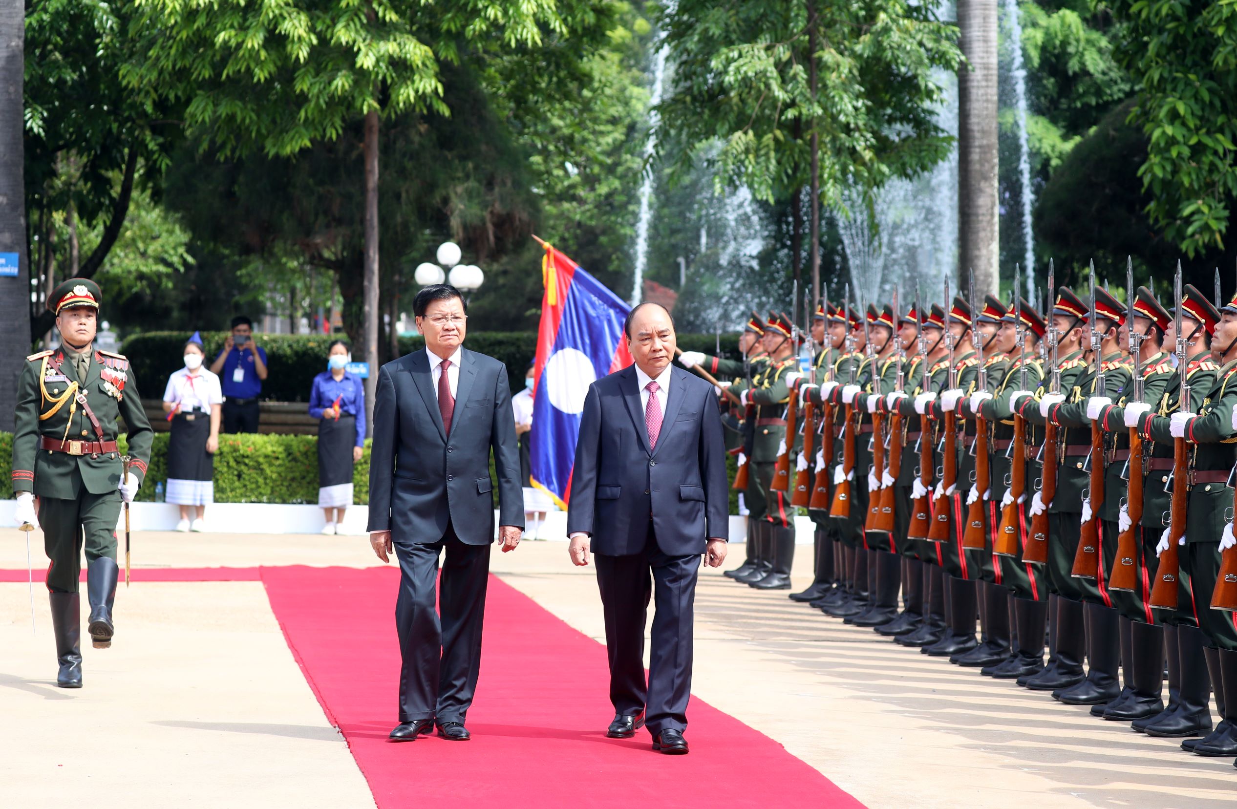 Ưu tiên cao nhất cho việc không ngừng củng cố, vun đắp mối quan hệ Việt-Lào Ưu tiên cao nhất cho việc không ngừng củng cố, vun đắp mối quan hệ Việt-Lào