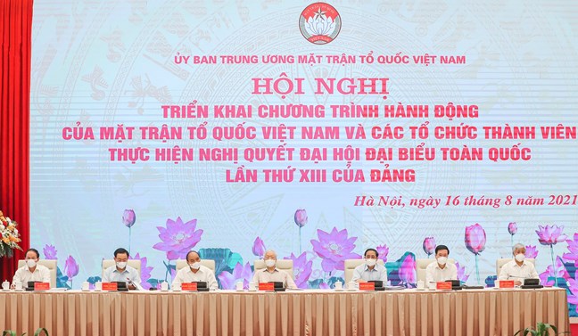 MTTQ Việt Nam triển khai chương trình hành động thực hiện Nghị quyết Đại hội XIII của Đảng MTTQ Việt Nam triển khai chương trình hành động thực hiện Nghị quyết Đại hội XIII của Đảng