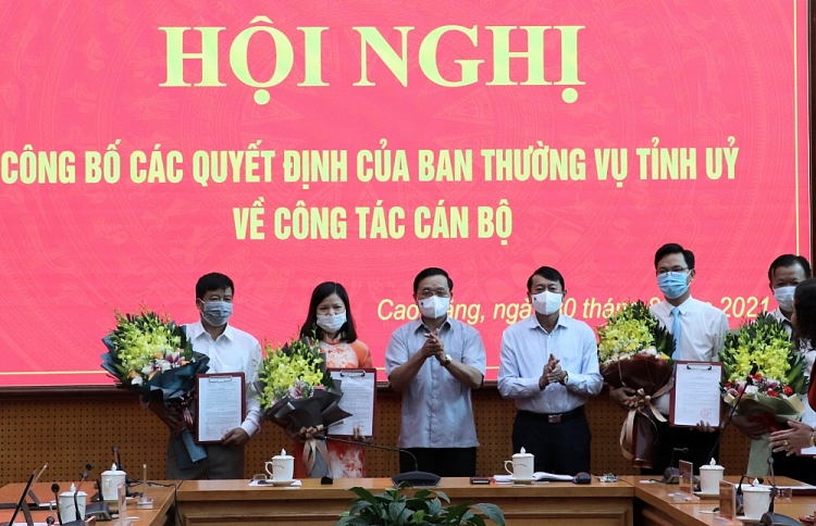 Cao Bằng, Quảng Nam, Hậu Giang bổ nhiệm nhân sự, lãnh đạo mới Cao Bằng, Quảng Nam, Hậu Giang bổ nhiệm nhân sự, lãnh đạo mới